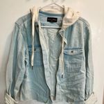 No Boundaries Jean Jacket Cropped Photo 0