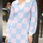 Quanta Du SOLEIL Cornflower Blue+Lavender Checked Mini - Size 38FR / 6US Photo 5