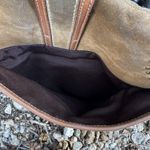 Coach Vtg  Soho Flap Hobo Brown Signature C Patchwork Shoulder Tote Bag W Rivets Photo 11