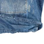 American Eagle  Denim Tote Bag Distressed Logo New Photo 13