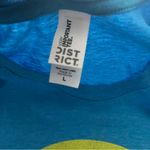 Summer Shandy Beer District Blue Graphic Tee with Retro Design Size L Photo 5