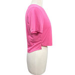 Nike Pink Dri-Fit Cropped T-Shirt Size M Photo 2