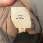 Thread & Supply Beige Full Zip Quilted Puffer Short Vest Tan Size L Photo 6