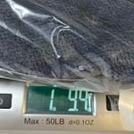 Carmen Marc Valvo Size 12 Sequin Sleeveless Blue Shift Dress Party Holiday Denim Photo 10