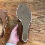 Jack Rogers  Sophia Oak leather wedges sandals slip on brown sz 9.5M‎ Photo 8