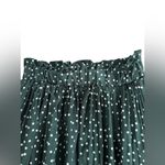 Exlura  High Waisted Polka Dot Pleated Midi Skirt Size Small Photo 4