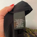 Anthropologie ett:twa Black Green Gold Floral Short Sleeve Jumpsuit Women size 4 Photo 12