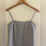 Polly Striped Gray Dress Size 4 Photo 1