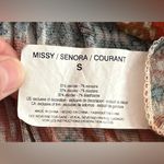 Vintage America Blues Small Bohemian Top with Bell Sleeves and Embroidery Orange Photo 15