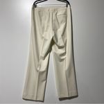 Lafayette 148  Off White Cream Wool Power Suit Pant Blazer Set Size 12 & 14 Photo 7