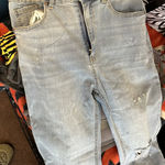 Tinseltown Flared Distressed Jeans Photo 0