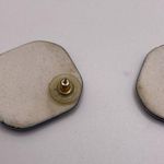 Flamingo Fun Women’s Pierced Costume Earrings Ceramic Handmade Pink  / Blue Photo 8