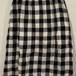 Brickyard Buffalo  Black And White Midi Skirt Photo 0