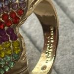 Kurt Geiger NWOT Kurt Grieg Heart Ring with Gold Accents Photo 4