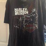Harley Davidson Woman’s bundle- - 2 XL Shirts- pink & black EUC Photo 3
