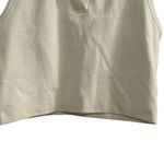 Athleta  Women's White Cropped Tank Top Size M Photo 5
