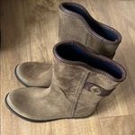 Charleston Shoe Co Legare Mid Calf Rain Boots Olive Brown Size 7 Green Photo 2