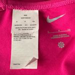 Nike  Small Logo Pink Swimsuit 1-Piece Open-Back Scoop Neck Stretch Lined No Cups Photo 5
