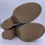 Call it spring suede peep toe mules stack heeled women’s Size 7.5 Galerassi Photo 7