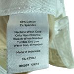 Talbots  Classic Cotton White Mid Rise Knee Length Jean Skirt Stretch Pockets 10 Photo 6