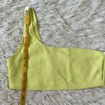 Good American New Scuba Hot Shoulder Bikini Top in Key lime001 size Medium Photo 7