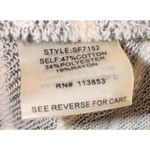 Market & Spruce NWT  Gray Striped Sweater Dress Long Sleeve Sheath Women's Size M Photo 3