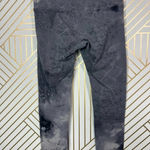 Alo Yoga Leggings Airbrush Tie Dye Abstract Print Stretch Skinny Gray Size XS Photo 8