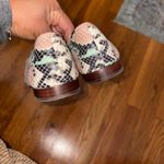 Madewell The Adelle Snakeskin Embossed Leather Ballet Flats Size 7.5 Photo 2