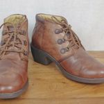 Bussola Ladies' Brown Leather Sirkka Ankle Boots Size 38 Photo 0