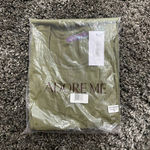 Adore Me Jules Dress in Olive Branch, Size 1X Photo 2