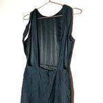 Misha Collection Women's Black Majorie Open Back Cross Straps Midi Dress Size 8 Photo 15