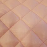 Kate Spade ππ Button Down Diamond Quilted Coat ~ Medium Pink XL NWT Photo 10