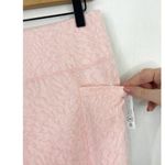 NEW Jockey Pink Cheetah Leopard Jacquard Print Pocket Leggings 7/8 length Medium Photo 2