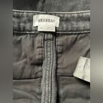 Weekday  High Rise Black Jeans Photo 3