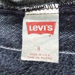 Levi's Vintage Levi’s 573 Ultra High Rise Flat Front Tapered Leg Brown Tab Jeans Photo 7