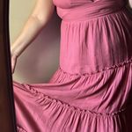 Altar'd State Altar’d State Pink Red Maxi Dress Photo 1