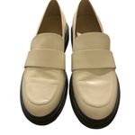 Michael Michael Kors  Women's Light Cream Ivory Parker Lug Leather Loafers Size 9 Photo 3