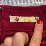 Anthropologie  brand Tulle deep pink mini skirt. Photo 2