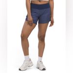 Oiselle  Long Toolbelt‎ 6” Roga Shorts - Size 10 - Grounded Pinstripe - NWT Photo 1