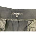 Daisy Fuentes Straight Leg Mid Rise Black Pants Photo 3