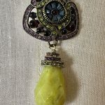 Heidi Daus “Carnelian Glitz Galore” Statement Necklace Photo 4