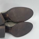 Lucky Brand Boots Size 9 Women's Branndi Bootie Ankle Leather Green/Taupe Heel Photo 15