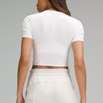 Lululemon NWT Hold Tight Straight-Hem Cropped T-Shirt Photo 1