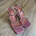 Amina Muaddi
Gilda Crystal Glitter Sandals Barbie Pink Photo 0