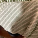 Pilcro Anthropologie Wharfside Striped Hooded Sweatshirt Olive Preppy Nautical Photo 12