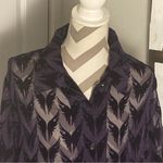 Harley Davidson Women's Sheer /velvet angel wings Purple Blouse size XL Black Photo 1