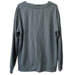 Orvis  Sweatshirt Women Large V-Neck Pullover Sweater Long Sleeve Stretch Casual Photo 1