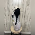 Awake  coffee print White top Photo 2