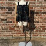 Derek Lam for DesignNation printed tank top with black trim / S / Excellent cond Photo 7