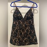 Free People Dangerous Love Black Lace Overlay Mini Dress Photo 11